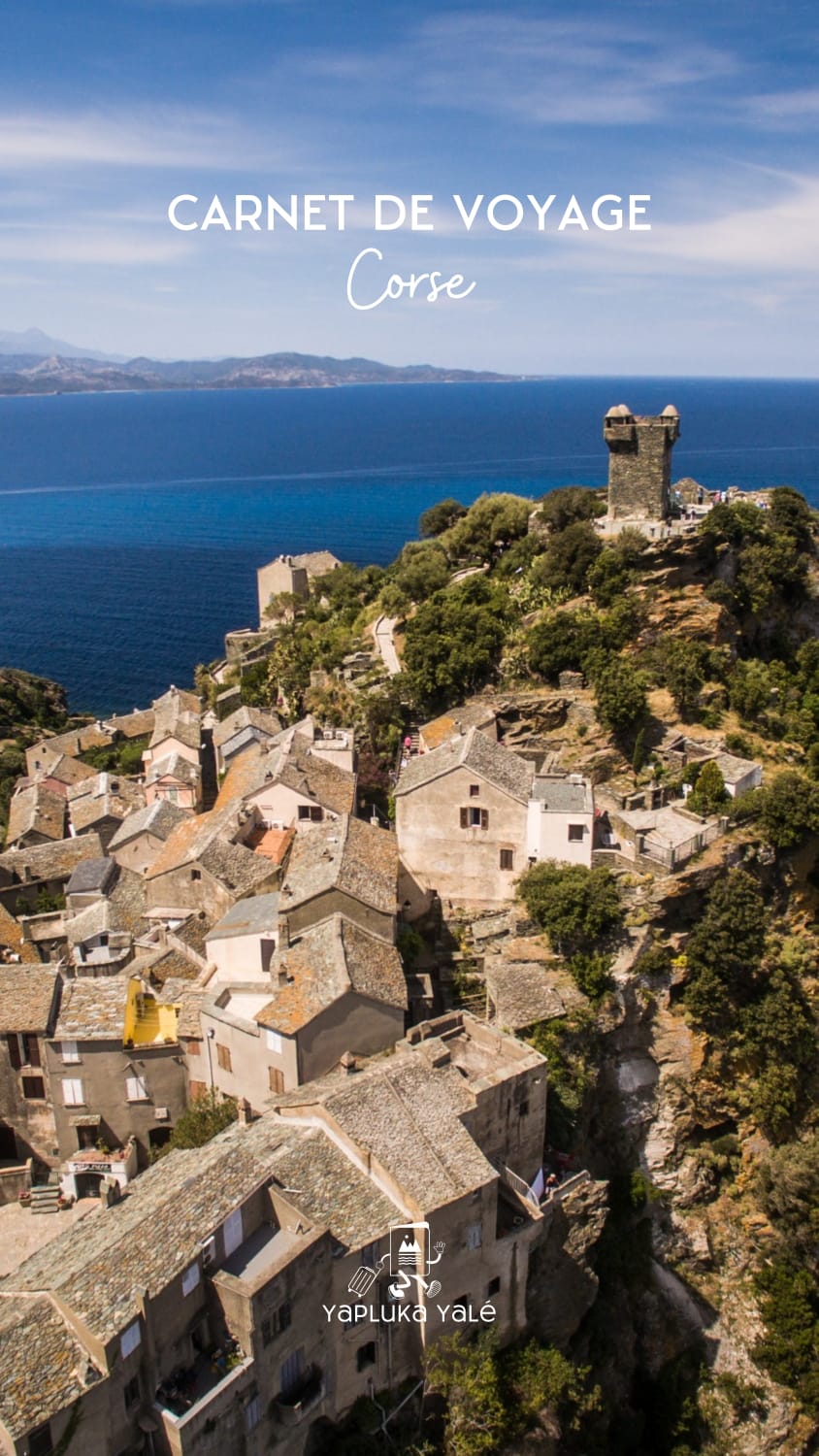 Carnet de voyage Corse